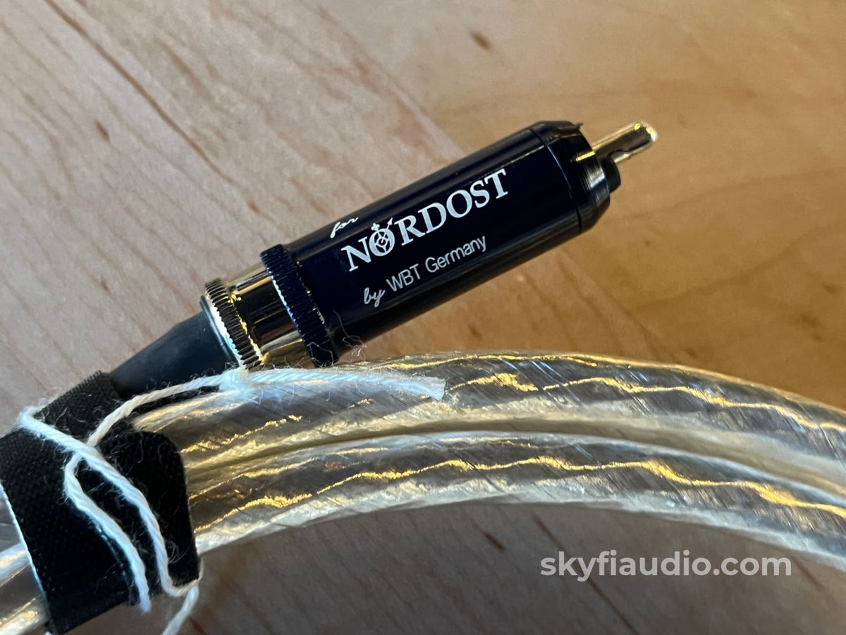Nordost Valhalla WBT (Ag) RCA Cable Pair -2.2m Cables