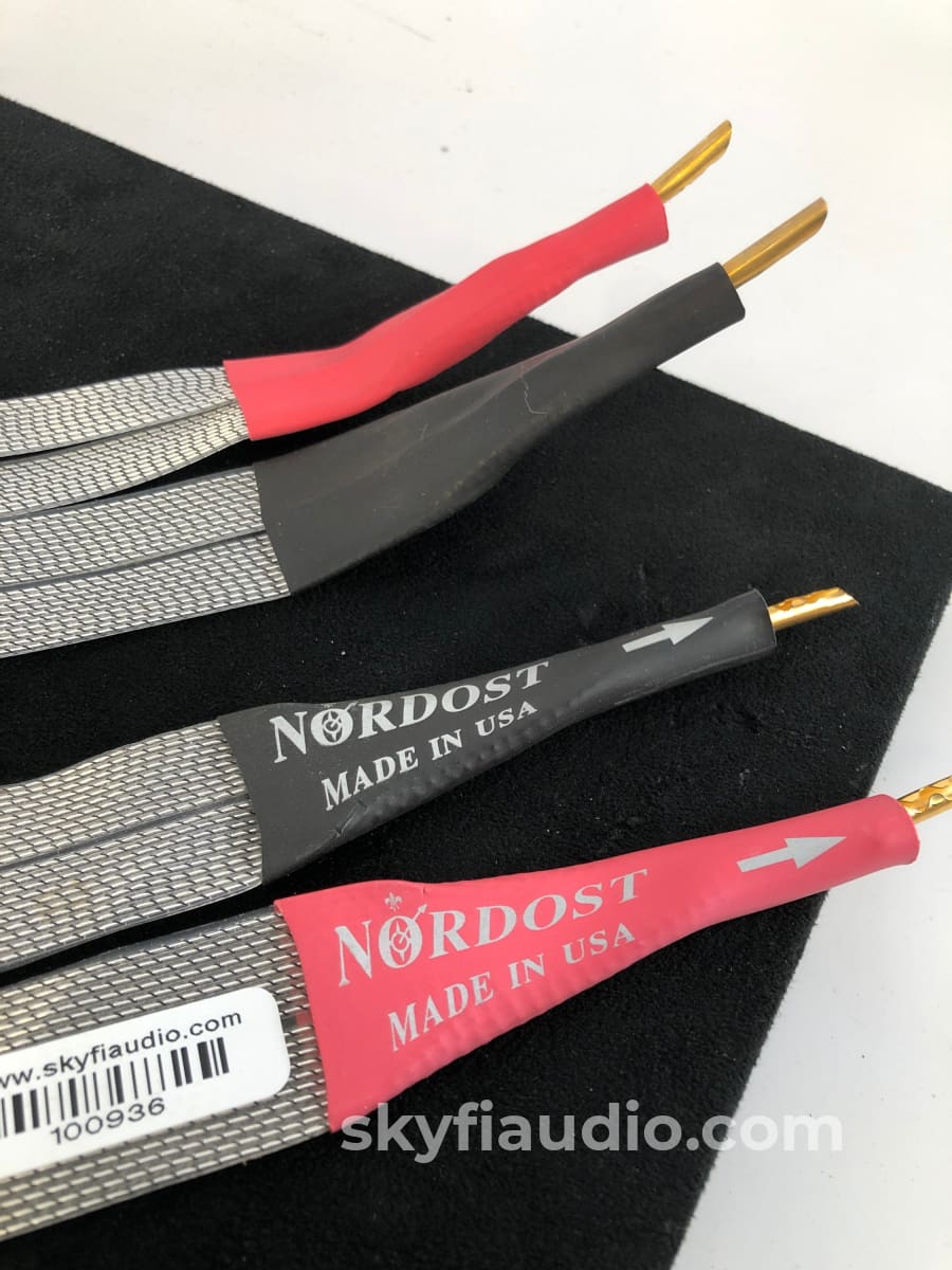 Nordost Valhalla Reference Speaker Jumpers - The Final Tweak To Your System 20 Cables