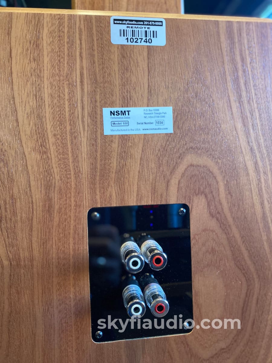 Nsmt Model 100 Speakers - Highly Reviewed