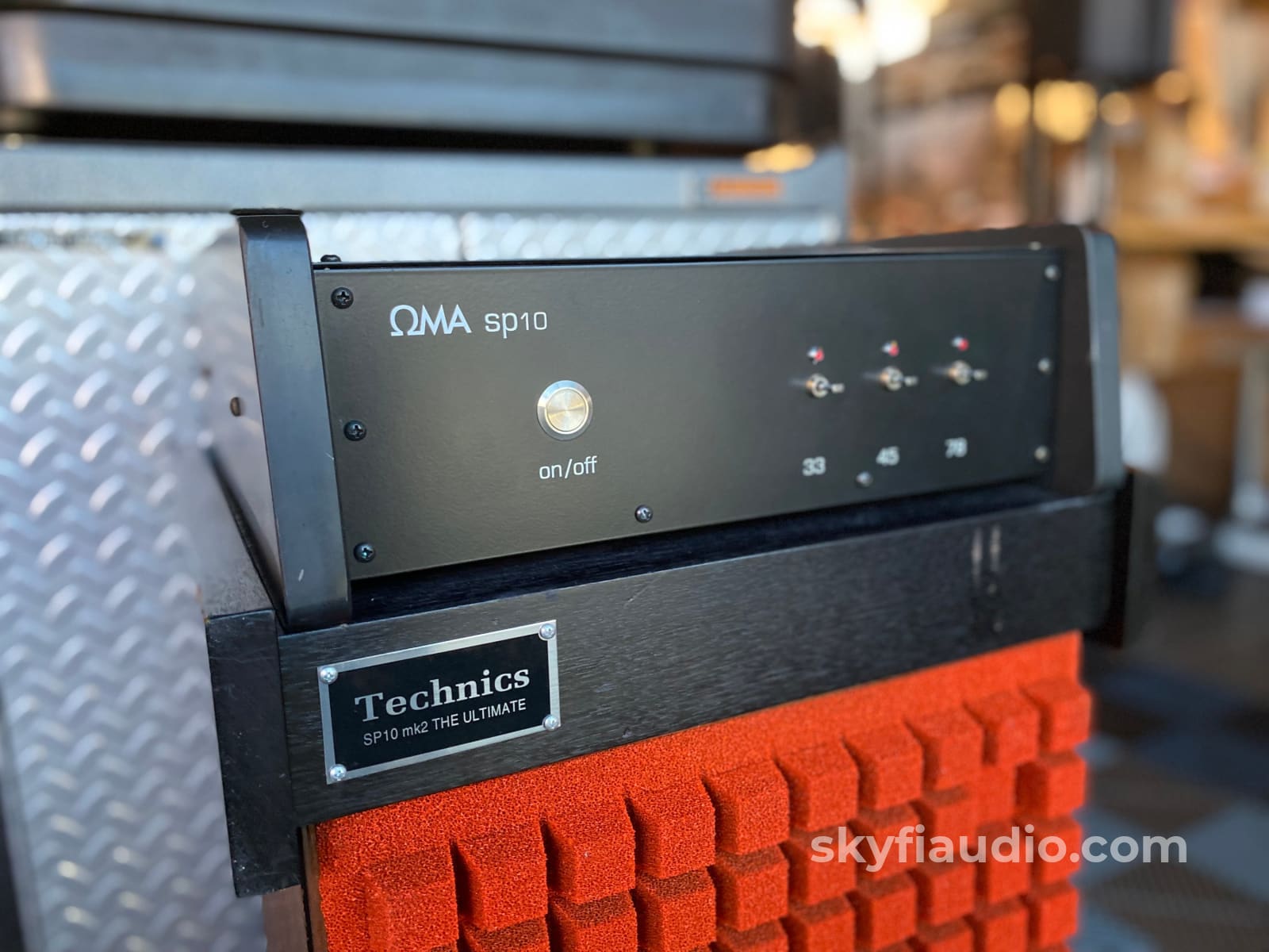 Oma Technics Sp-10Mkii Custom Turntable With Schroeder Reference Tonearm