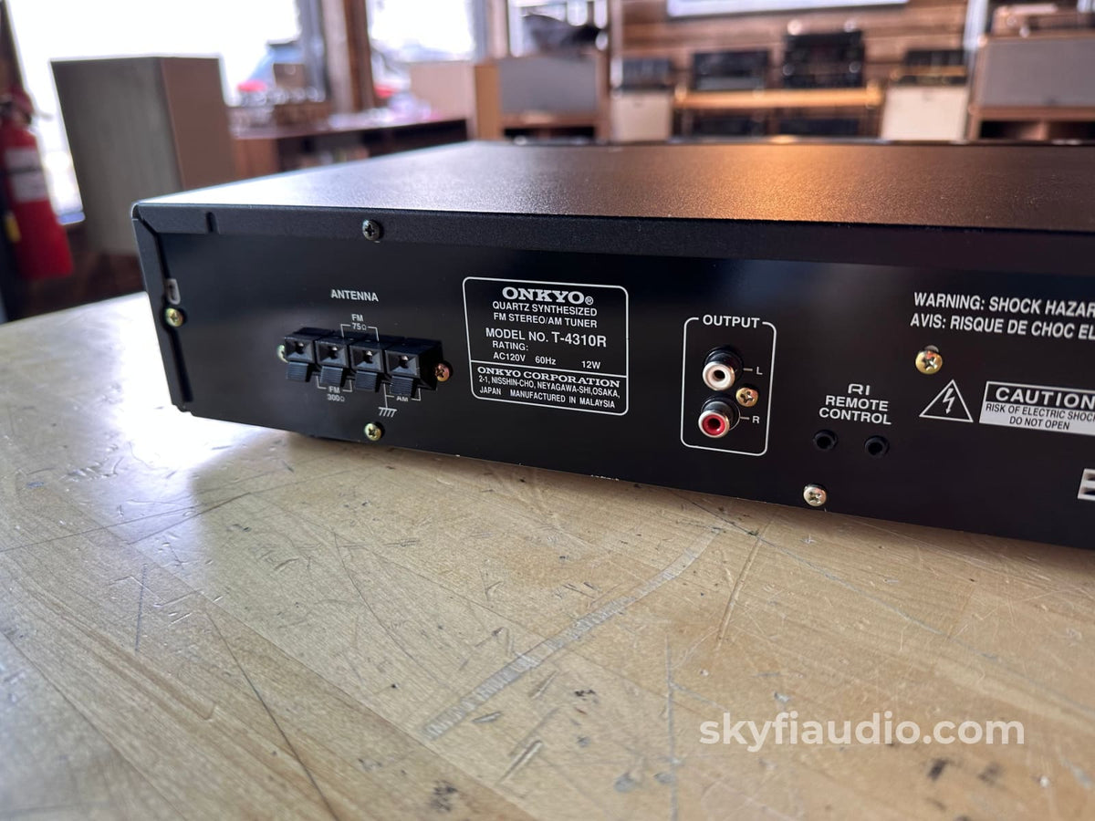 Onkyo T-4310R R1 Series Am/Fm Tuner W/Rds