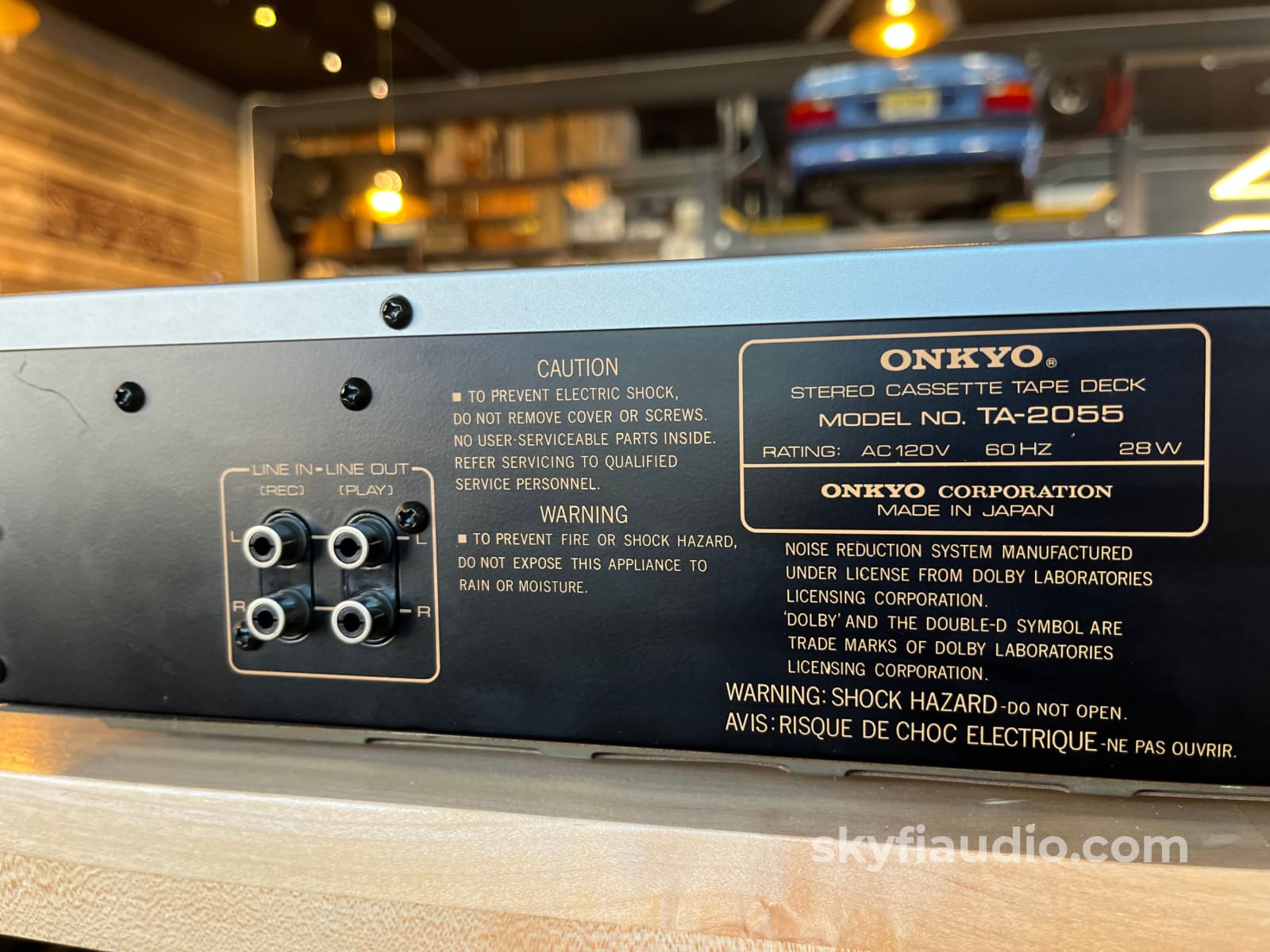 Onkyo TA-2055 Vintage Cassette Deck - Direct Drive Tape Deck