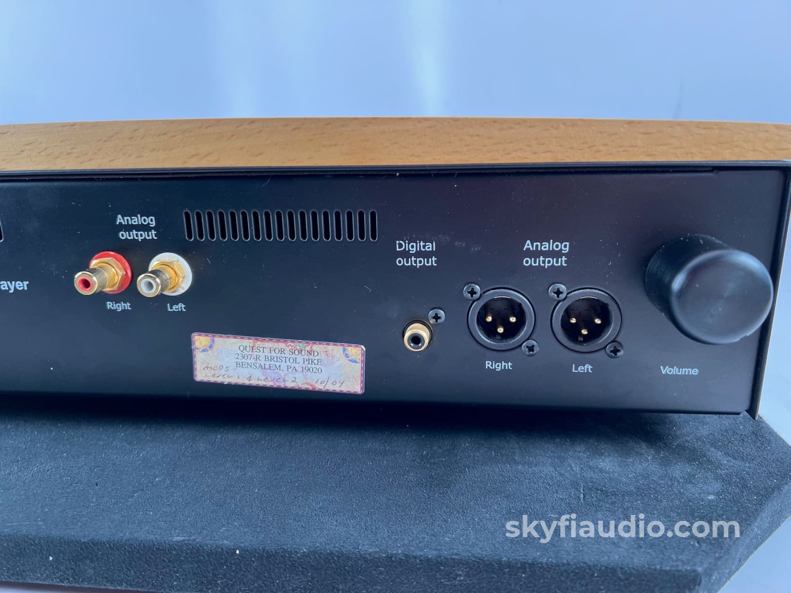 Opera Audio Consonance Reference Cd-2.2 Tube Cd Player Complete W/Box & Remote + Digital