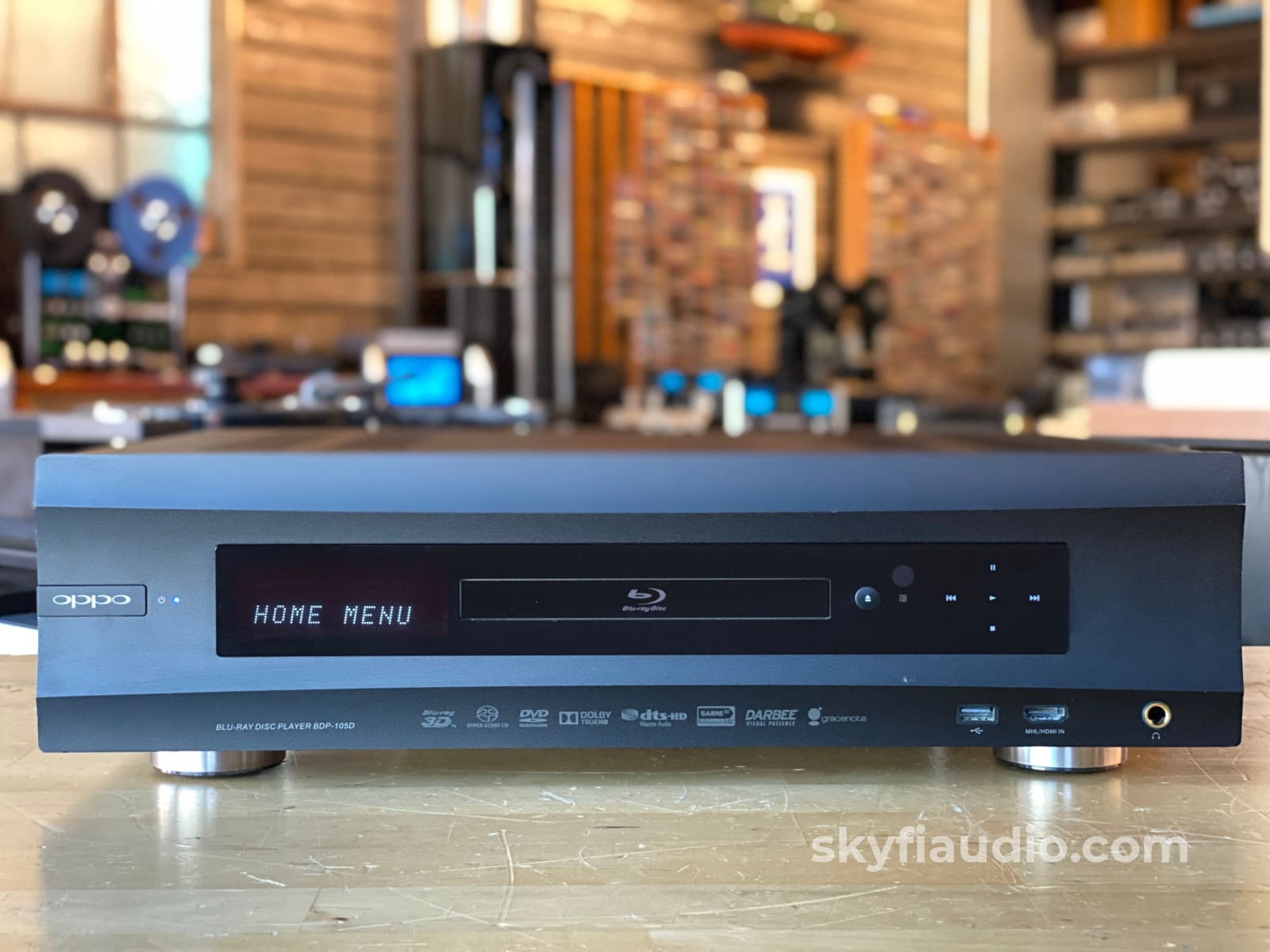 Oppo BDP-105D Darbee Edition Universal Disc Player - SACD/CD, HDCD, Bl