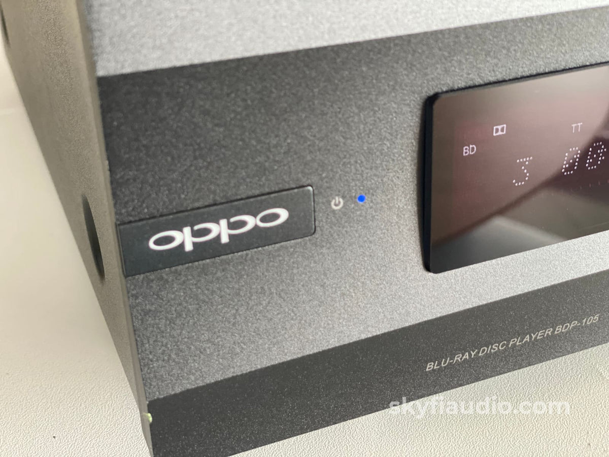 Oppo Bp - 105 Universal Disc Player And Dac - Sacd/Cd Dvd - Audio Hdcd Blu - Ray Etc. Cd + Digital