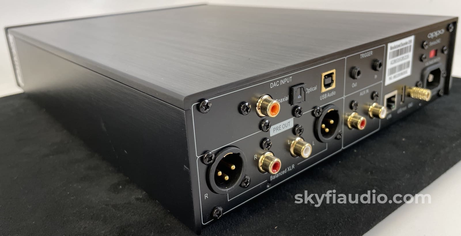 Oppo Sonica Audiophile Dac And Network Streamer - Ess Es9038Pro Sabre Pro Cd + Digital