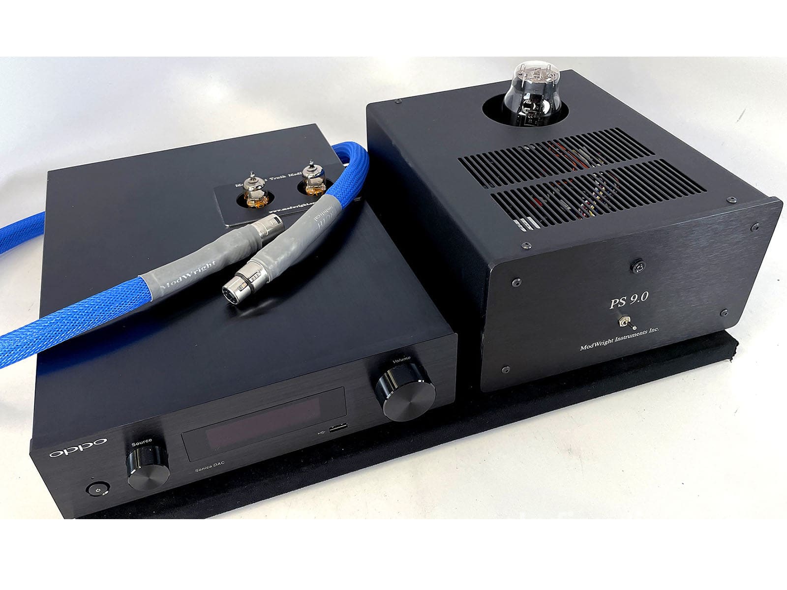 Oppo Sonica Dac/Streamer - With Modwright Tube Mods And Power Supply New Price Cd + Digital