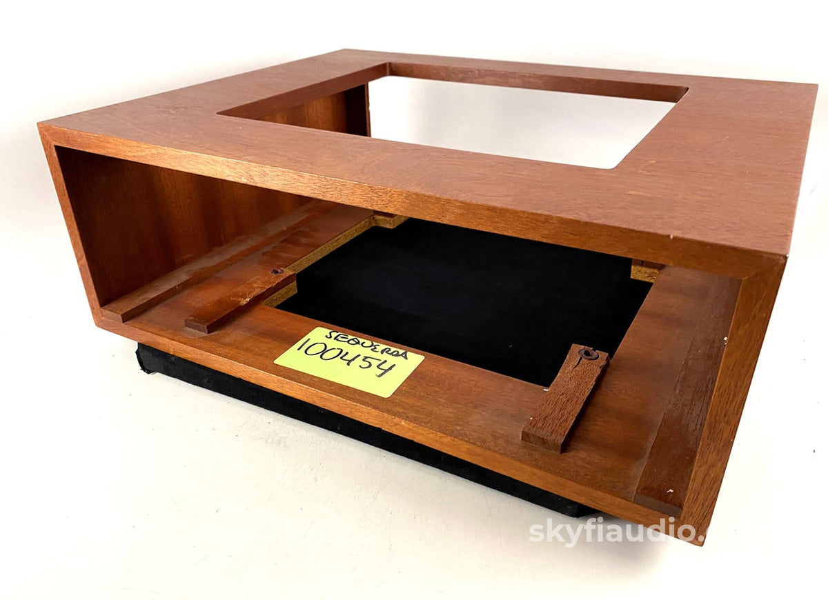 Original Wood Cabinet For Sequerra Fm Tuner - Super Rare Accessory