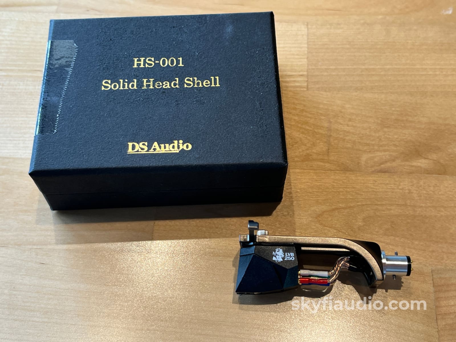 Ortofon 2M Black LVB on DS Audio HS-001 Headshell- Calibrated for 1200GR/GR2 - Phono Cartridge