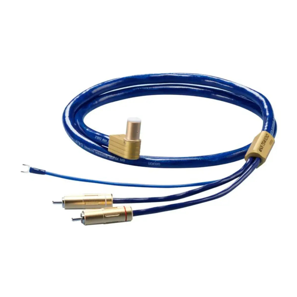 Ortofon 6NX-TSW 1010 L (Angled Din-RCA) Premium Tonearm cable - New - 1.2m Cables