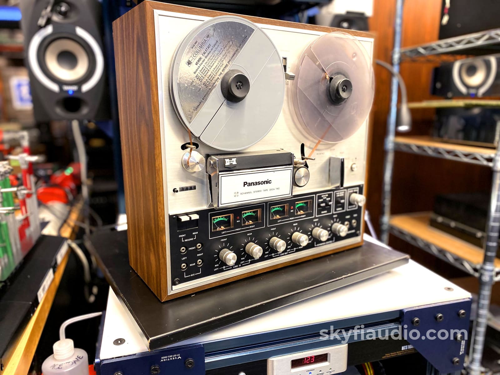 Panasonic Rs-740Us Quadraphonic 4 Channel Reel To Tape Deck