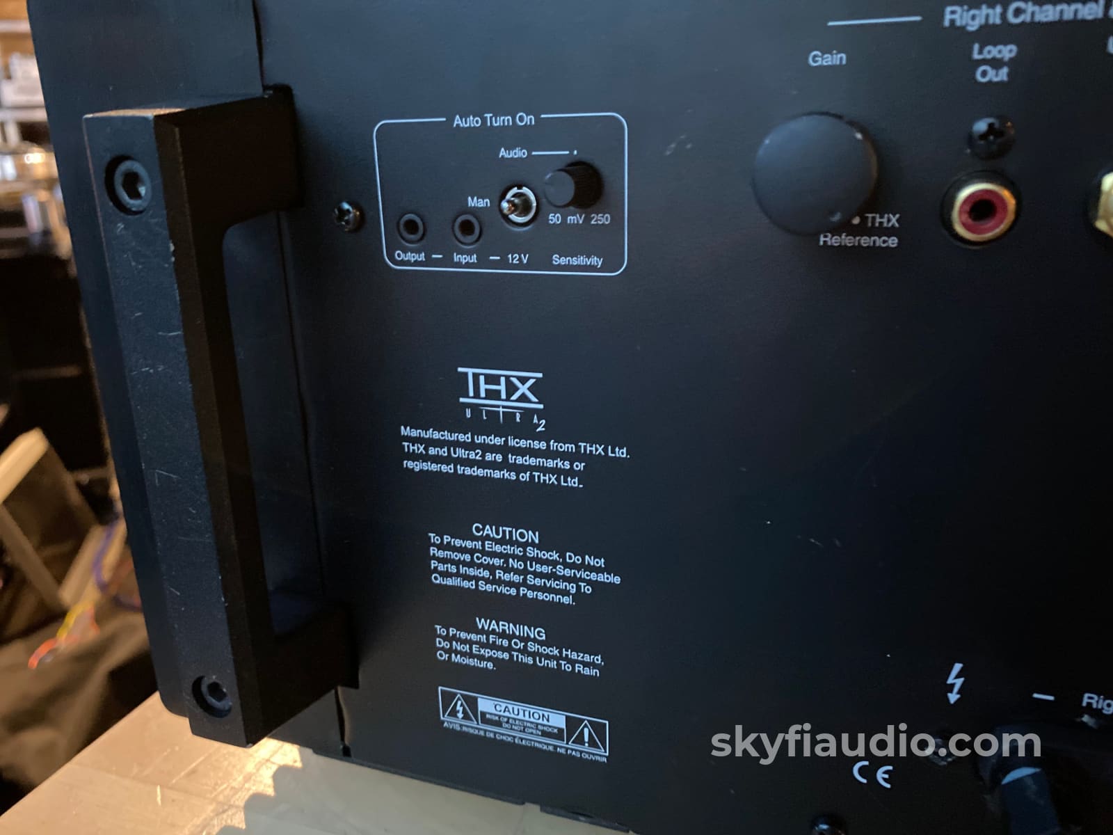 Parasound Halo A21 Thx Ultra2 Certified Amplifier In Black - John Curl Designed (2 Of 2)