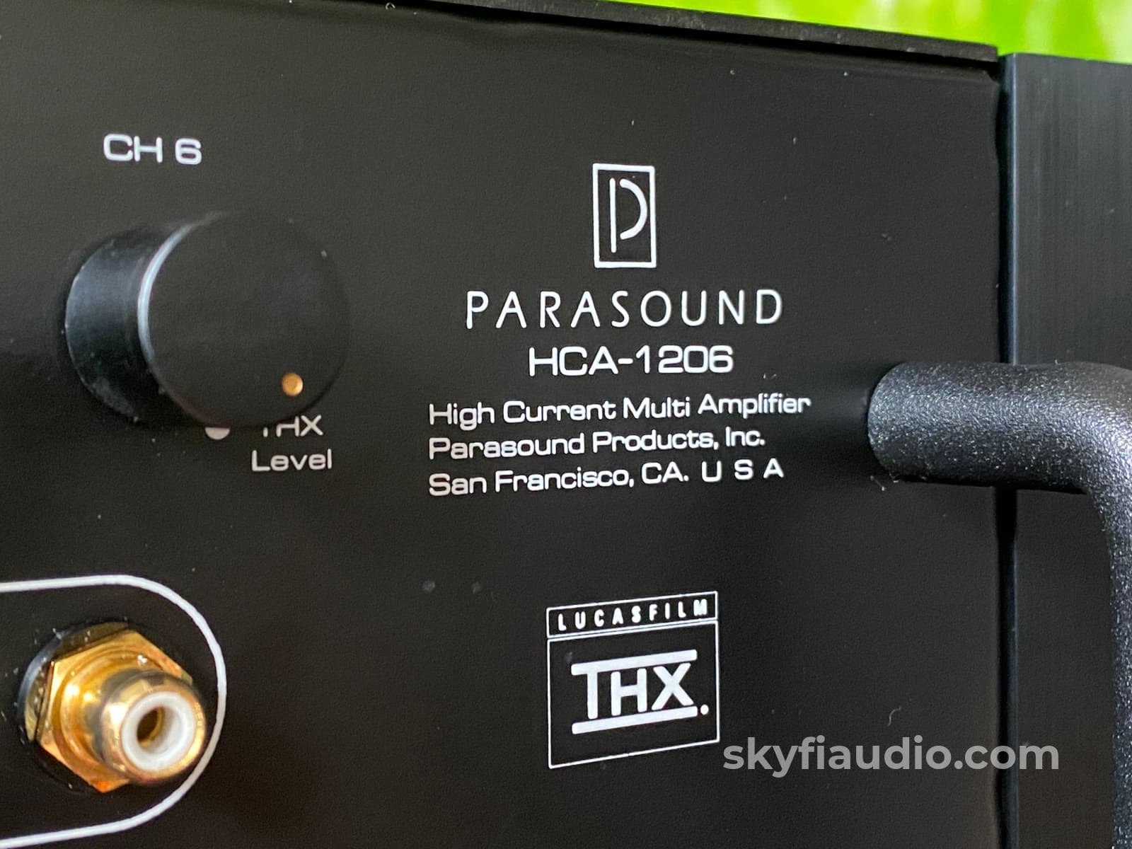 Parasound Hca-1206 High Current Thx Certified 6/5/4 Channel Amplifier - Designed By John Curl