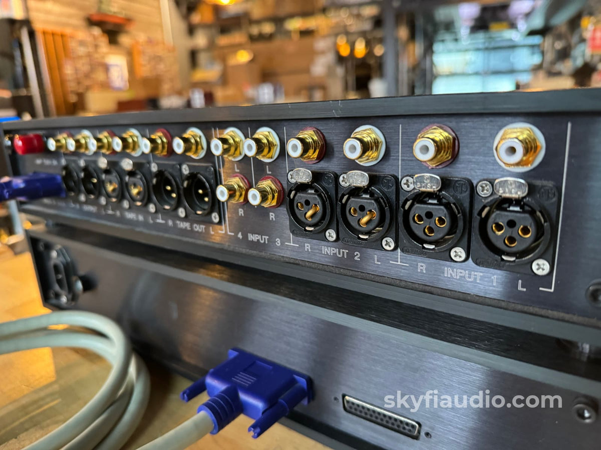 Pass Labs X - 1 Two Piece Preamp Just Serviced Preamplifier