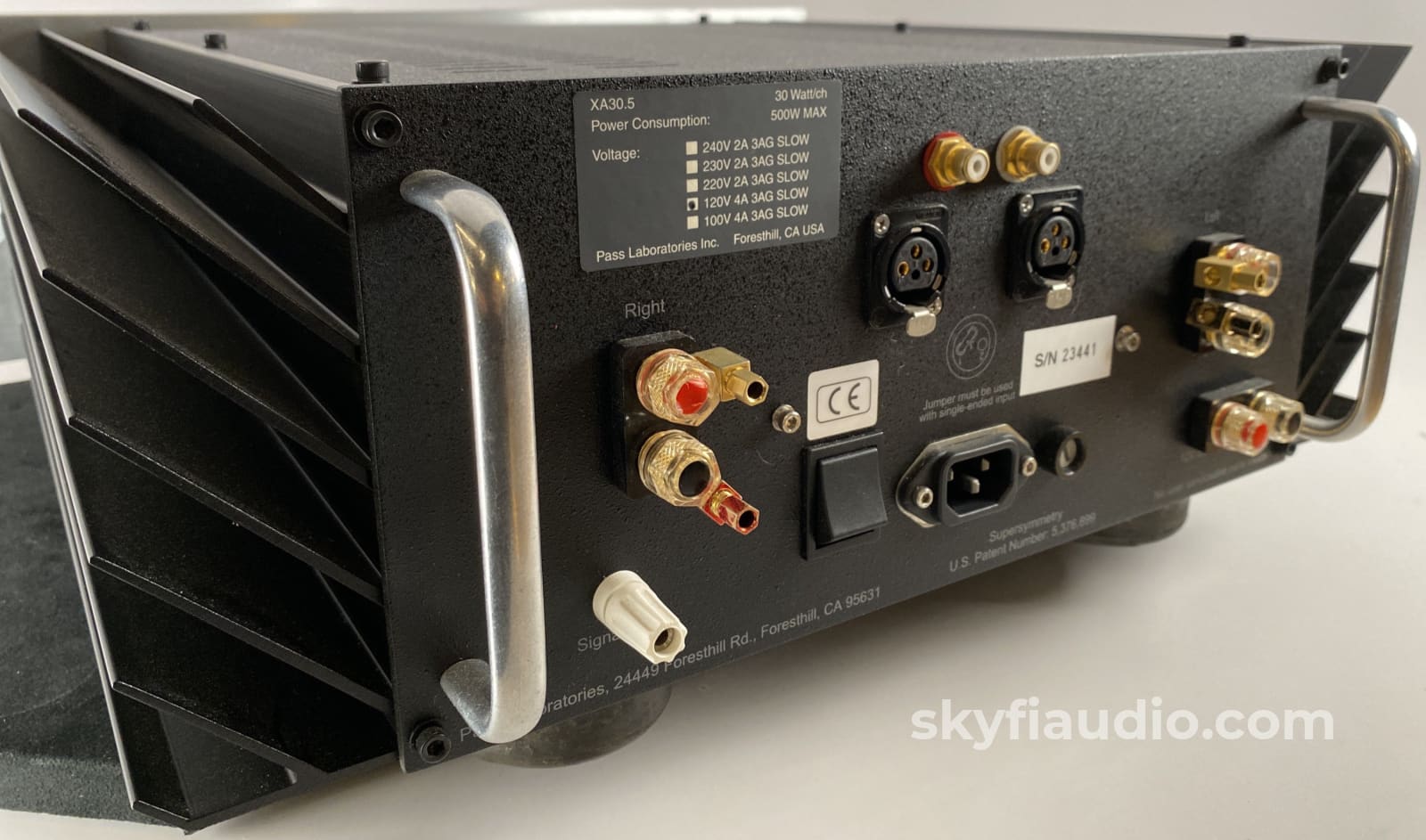 Pass Labs Xa30.5 Class A Amplifier