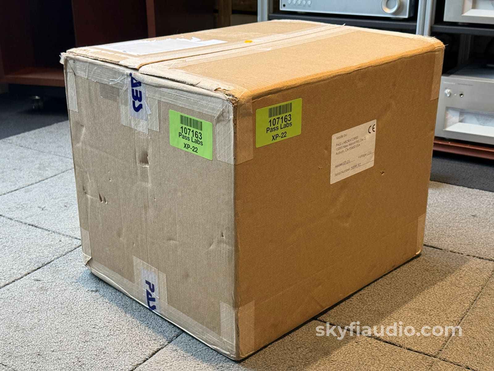 Pass Labs XP-22 Dual Chassis Analog Preamplifier Preamplifier