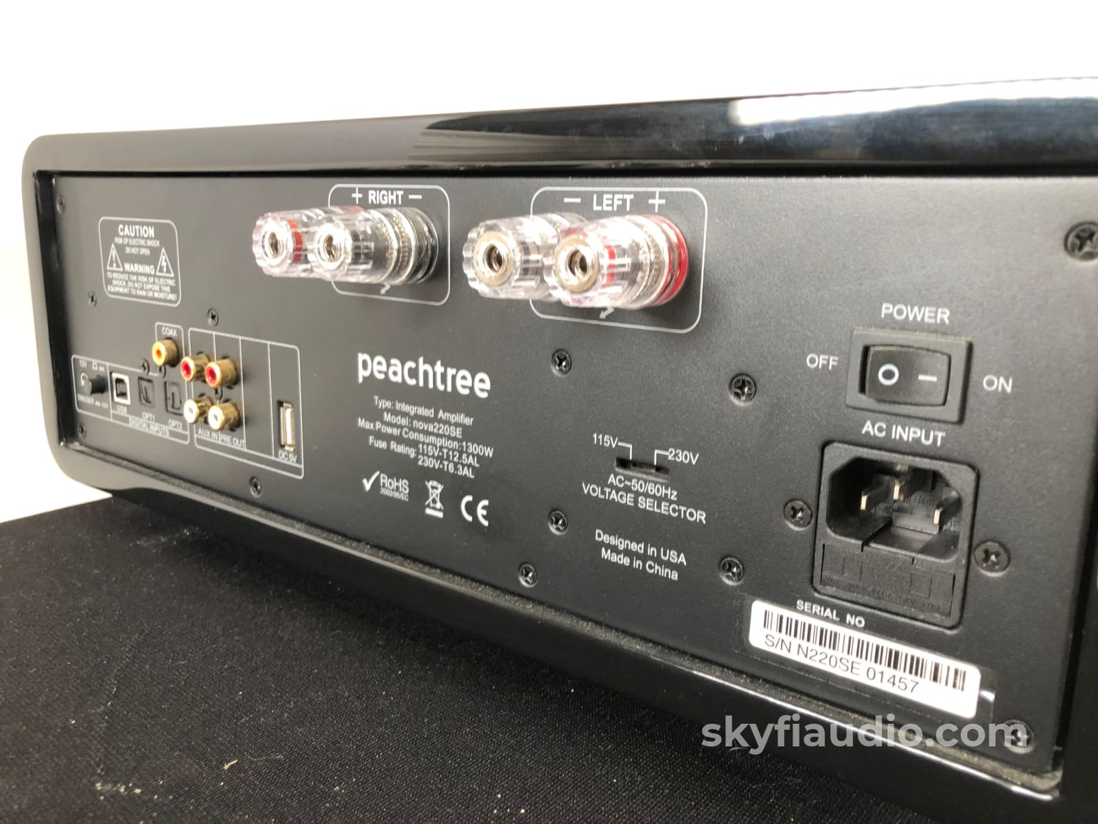 Peachtree Audio Nova 220Se Integrated Amp / Dac Headphone - Tube Buffer Amplifier