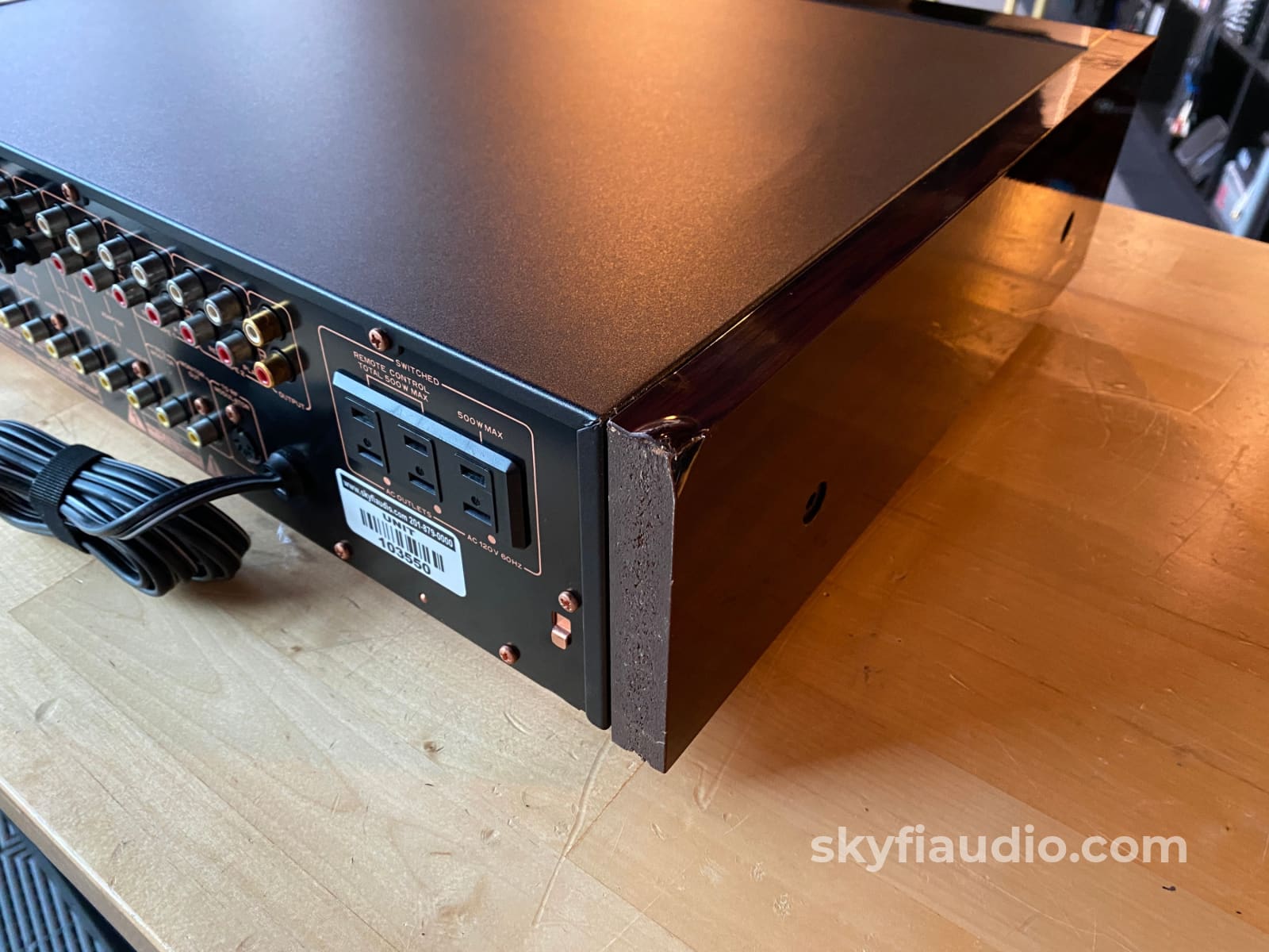 Pioneer Elite C-90 Reference Preamp W/ Mc Step-Up Transformer Phono Stage - Complete Set