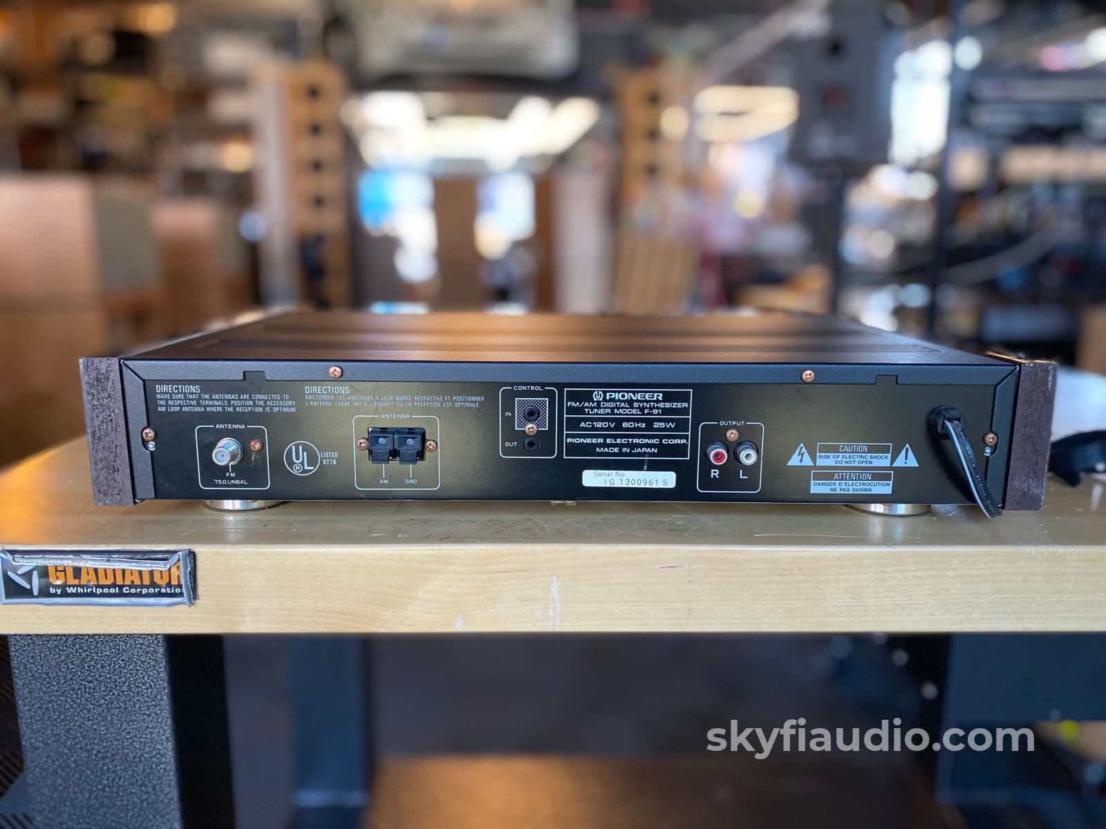 Pioneer Elite F-91 Fm Digital Synthesizer Tuner