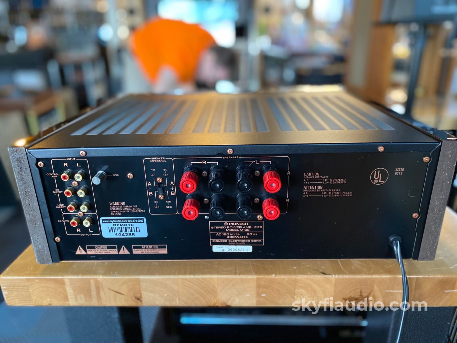 Pioneer Elite M-90 Vintage Solid State Amplifier - Gorgeous Amplifier