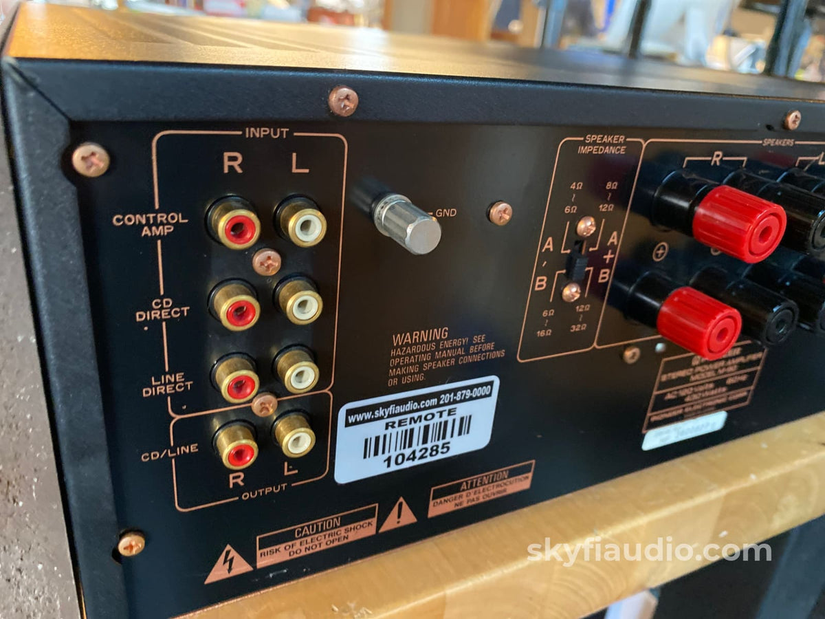 Pioneer Elite M-90 Vintage Solid State Amplifier - Gorgeous Amplifier