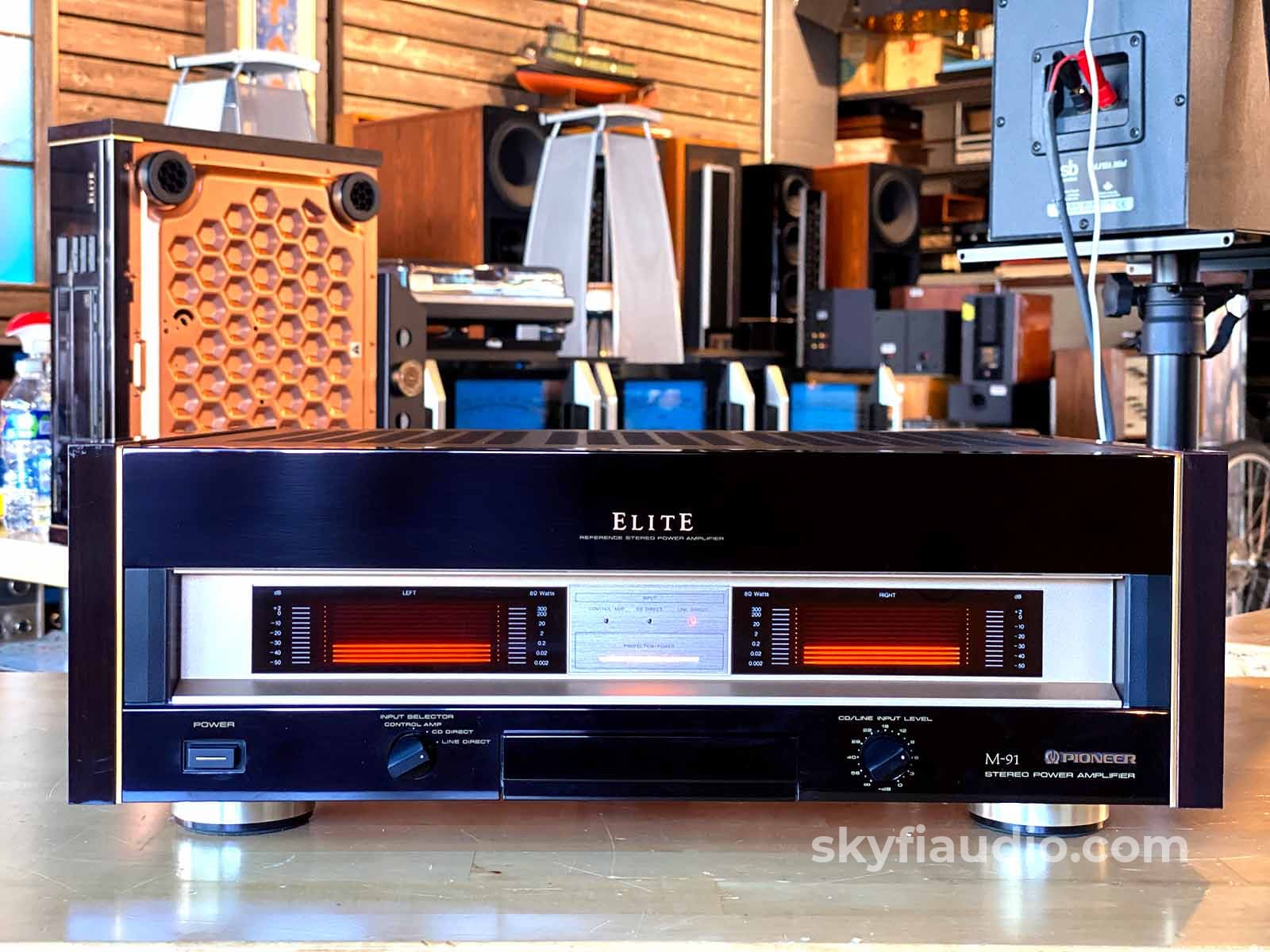 Pioneer Elite M-91 Vintage Solid State Amplifier - Gorgeous