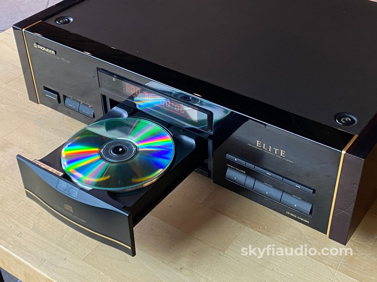 Pioneer Pd-65 Cd Player With Stable Platter + Digital