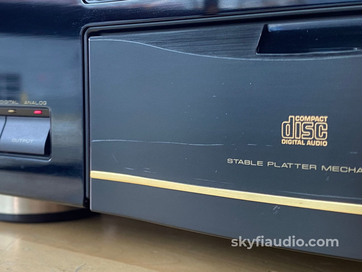 Pioneer Pd-65 Cd Player With Stable Platter + Digital