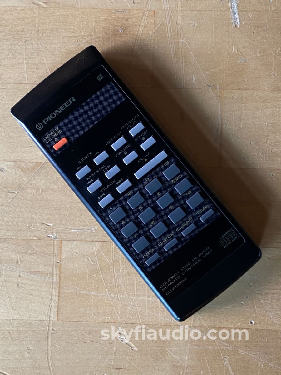 Pioneer Pd-65 Cd Player With Stable Platter + Digital