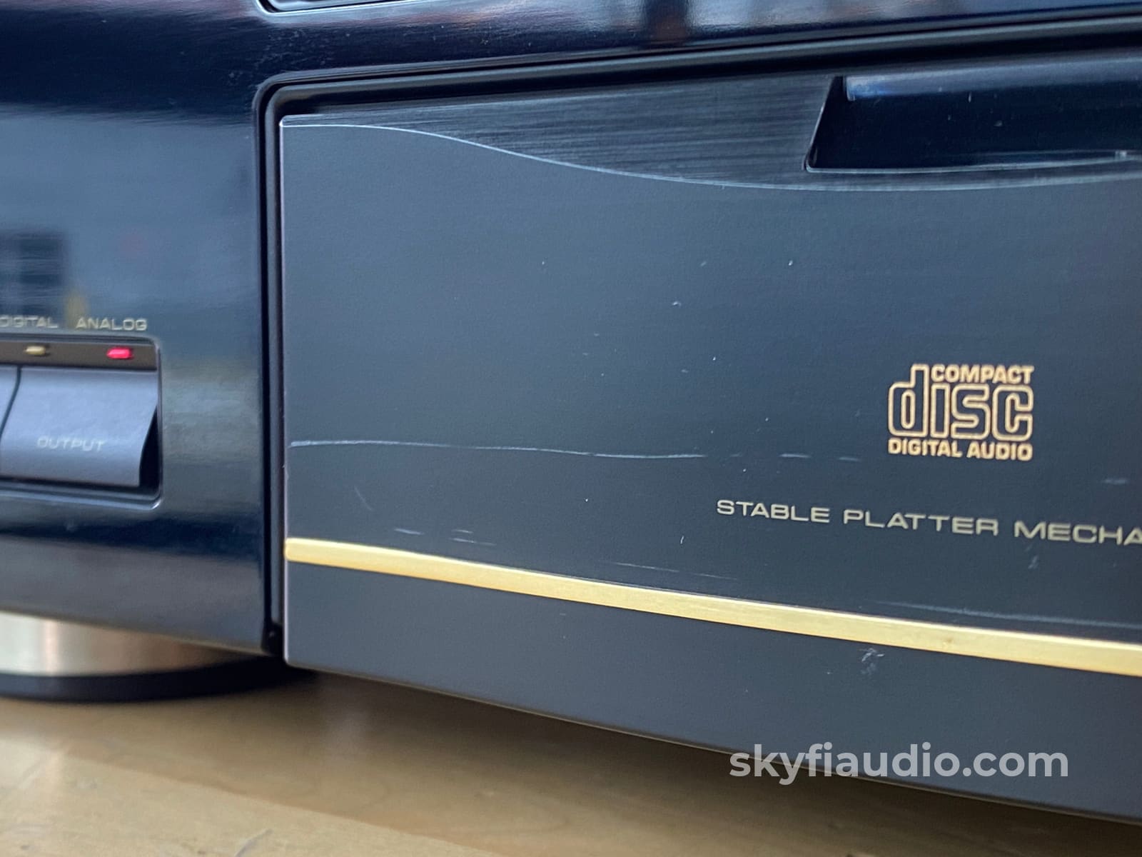 Pioneer Pd-65 Cd Player With Stable Platter + Digital