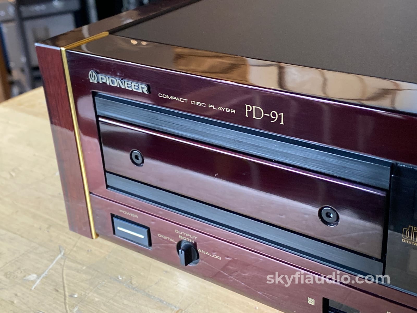 Pioneer Elite Pd-91 Amazing Vintage Cd Player With Remote + Digital