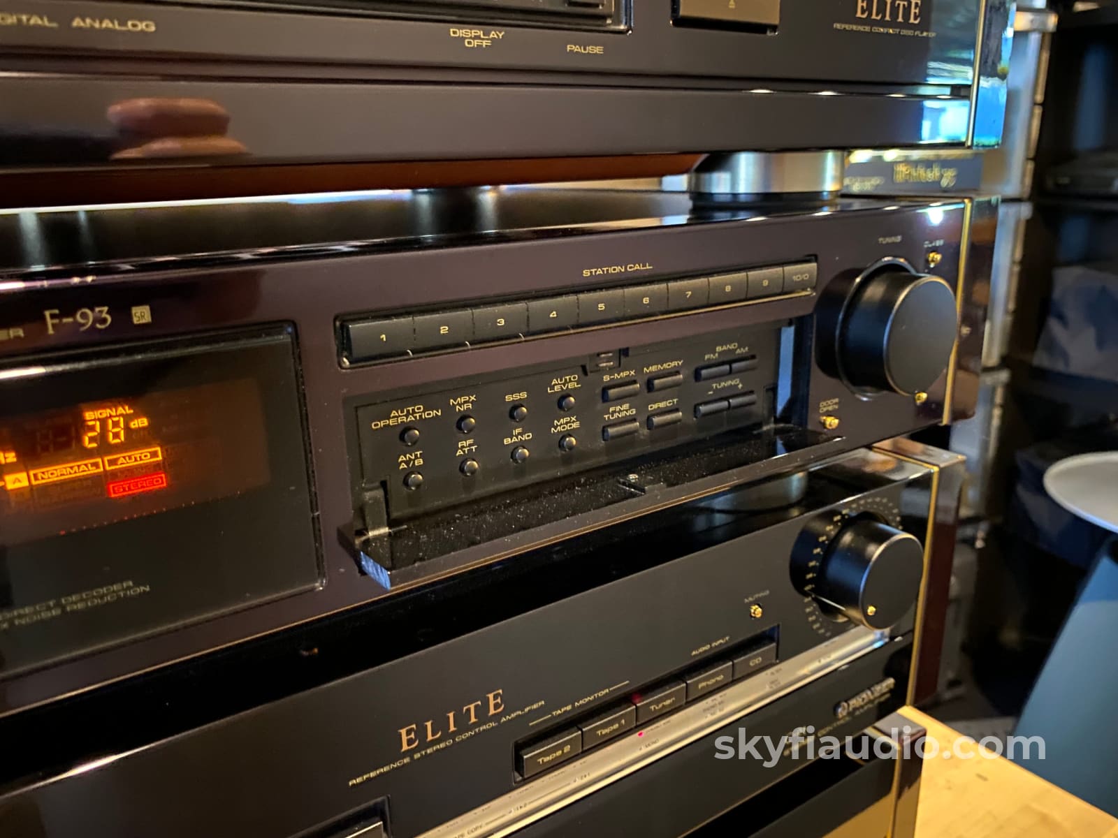 Pioneer Elite Vintage System (Best Of The Era) Cd Pre Amp And Tuner