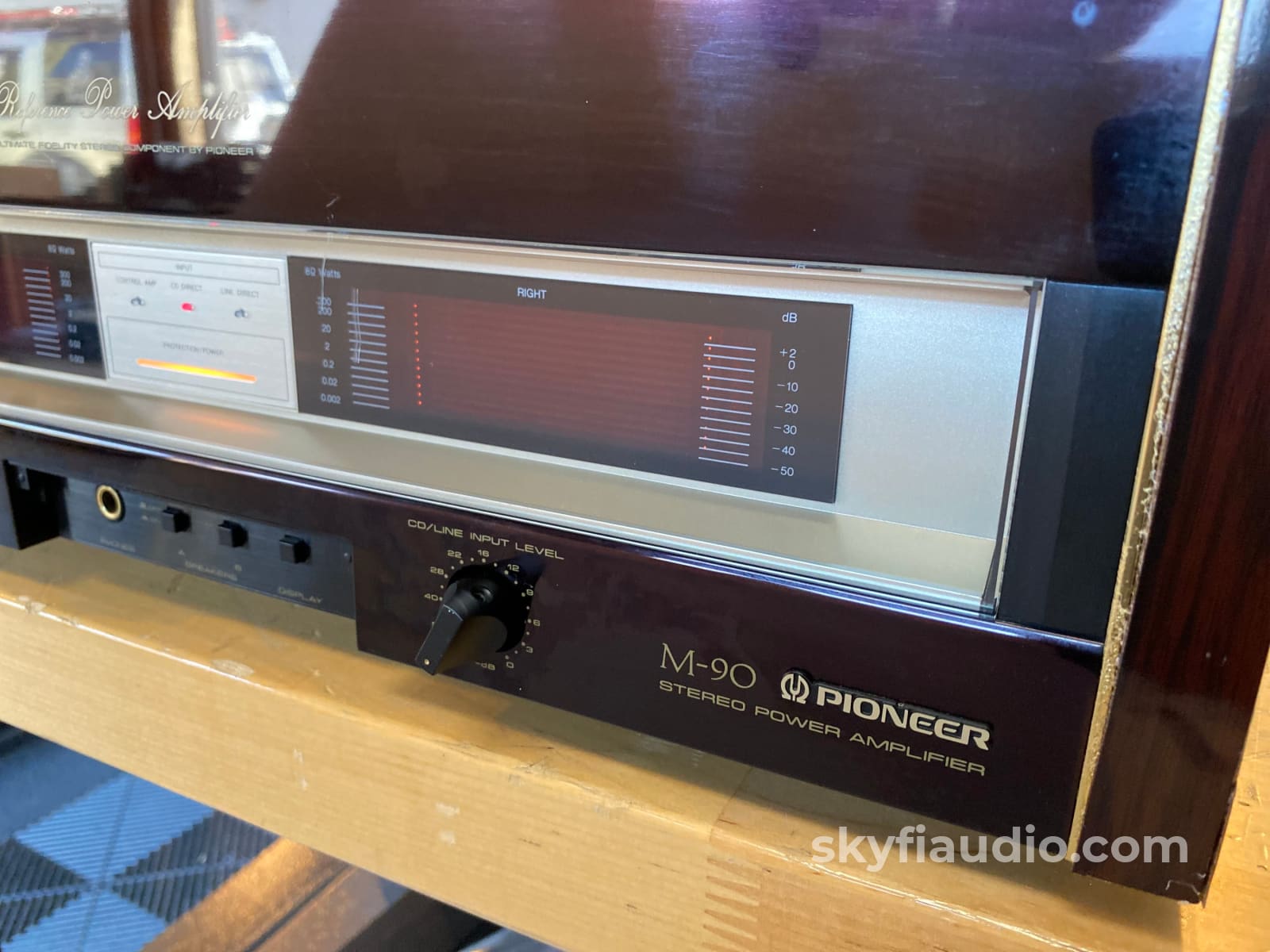 Pioneer M-90 Vintage Amplifier - Tested To 200W Cosmetically Challenged