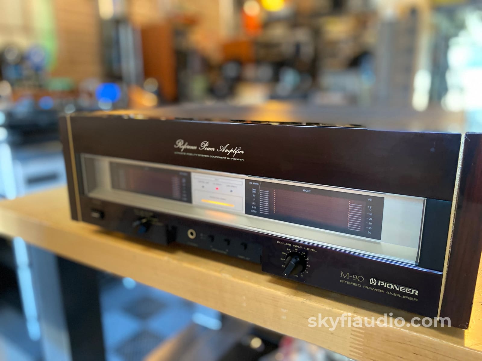 Pioneer M-90 Vintage Amplifier - Tested To 200W Cosmetically Challenged