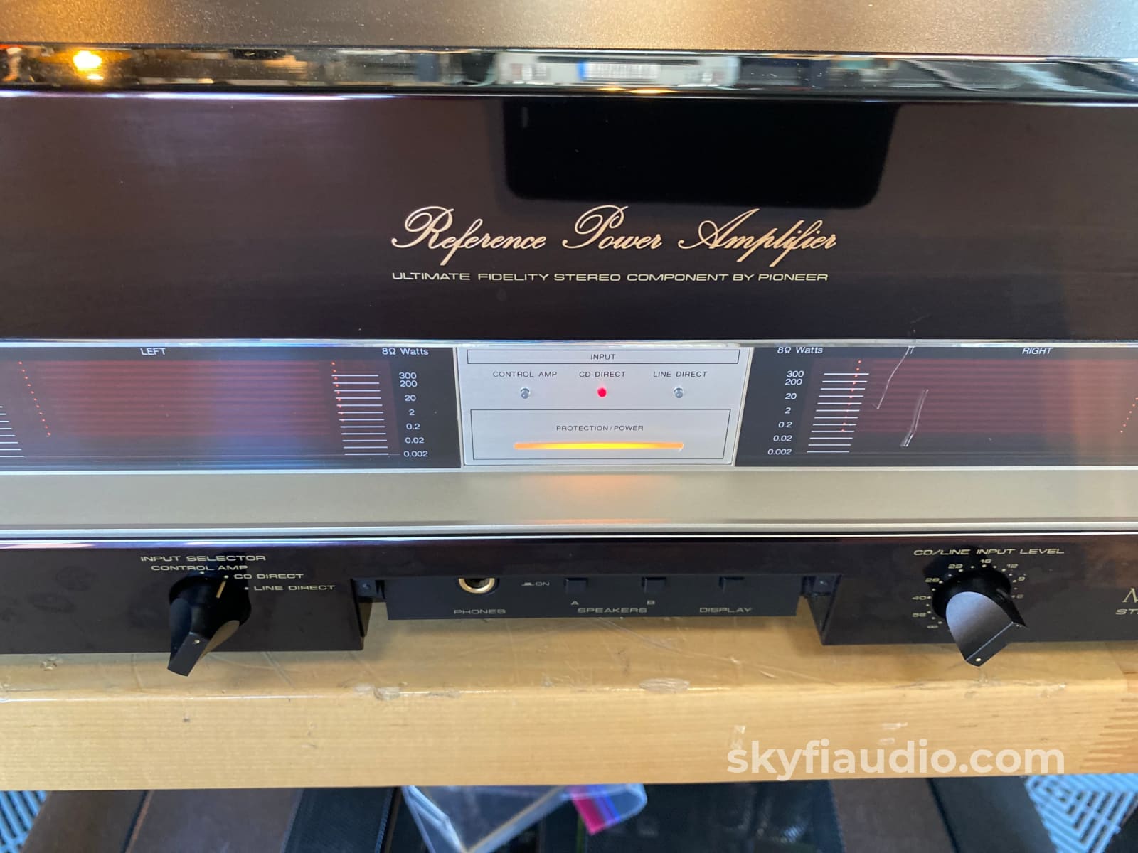 Pioneer M-90 Vintage Amplifier - Tested To 200W Cosmetically Challenged