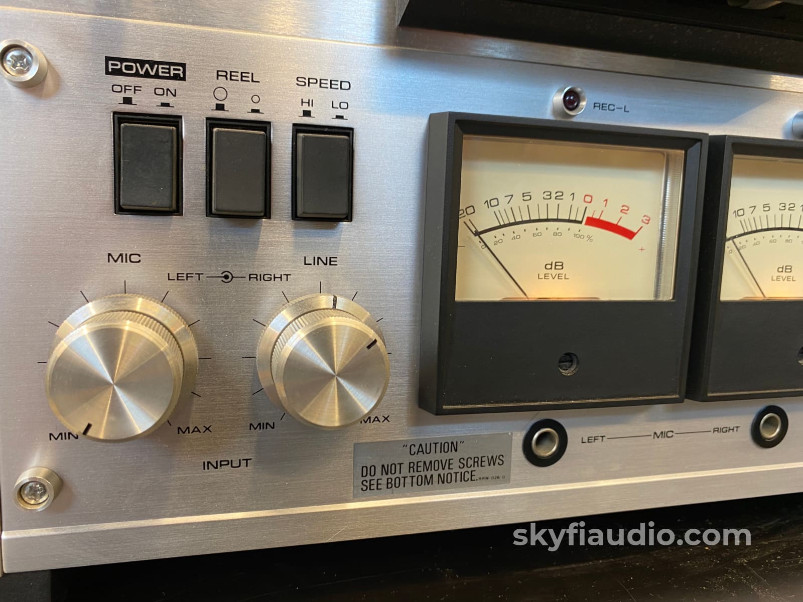 Pioneer Rt-1020L Reel To Recorder Tape Deck