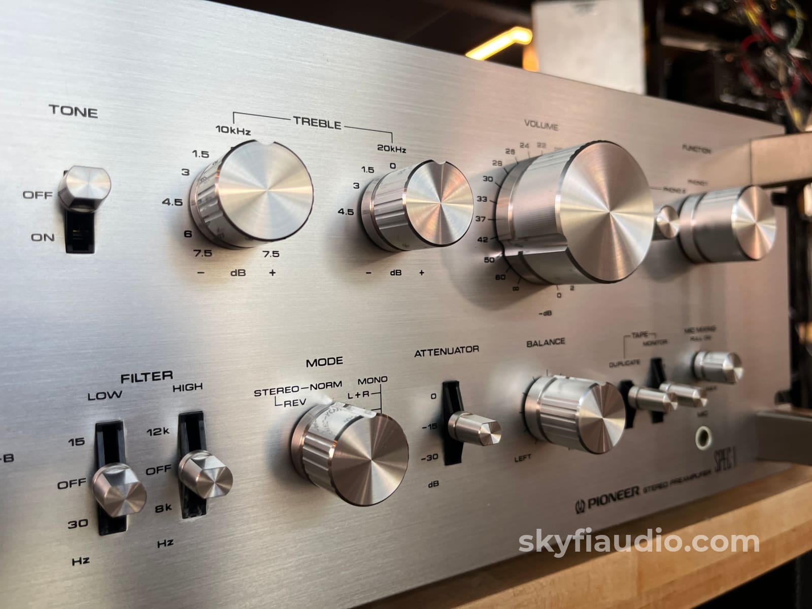 Pioneer SPEC-1 Vintage Preamp W/ Two Phono Inputs- Serviced in 2023 - Preamplifier