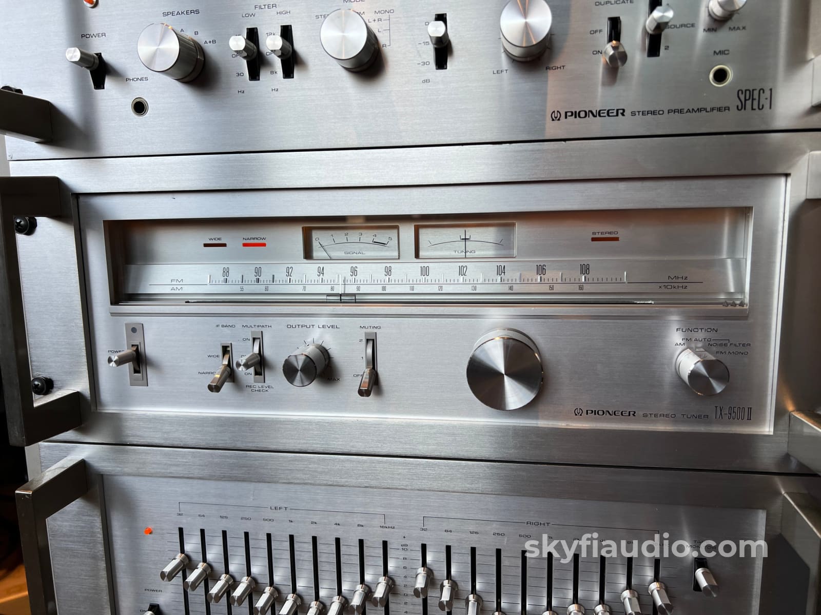 Pioneer Spec Complete Rack System - Fully Refurbished Preamplifier