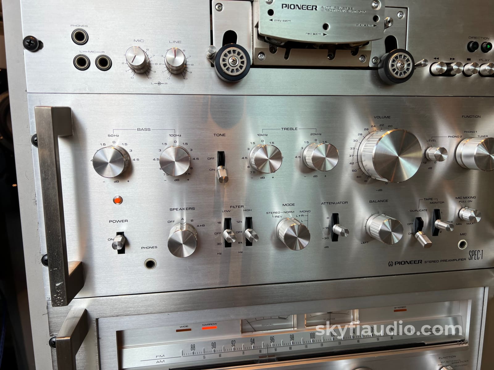 Pioneer Spec Complete Rack System - Fully Refurbished Preamplifier