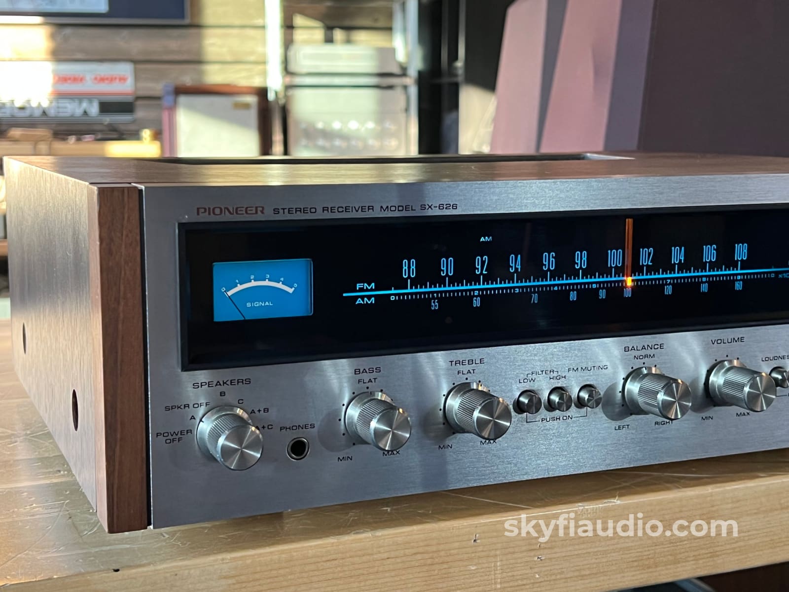 Pioneer Sx-626 Vintage Receiver - Survivor Condition Dual Phono Inputs Integrated Amplifier