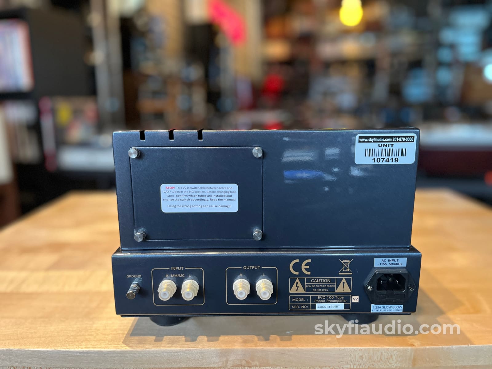Prima Luna Evo 100 V2 Tube Phono Preamp - W/ Telefunken MC Tubes Preamplifier