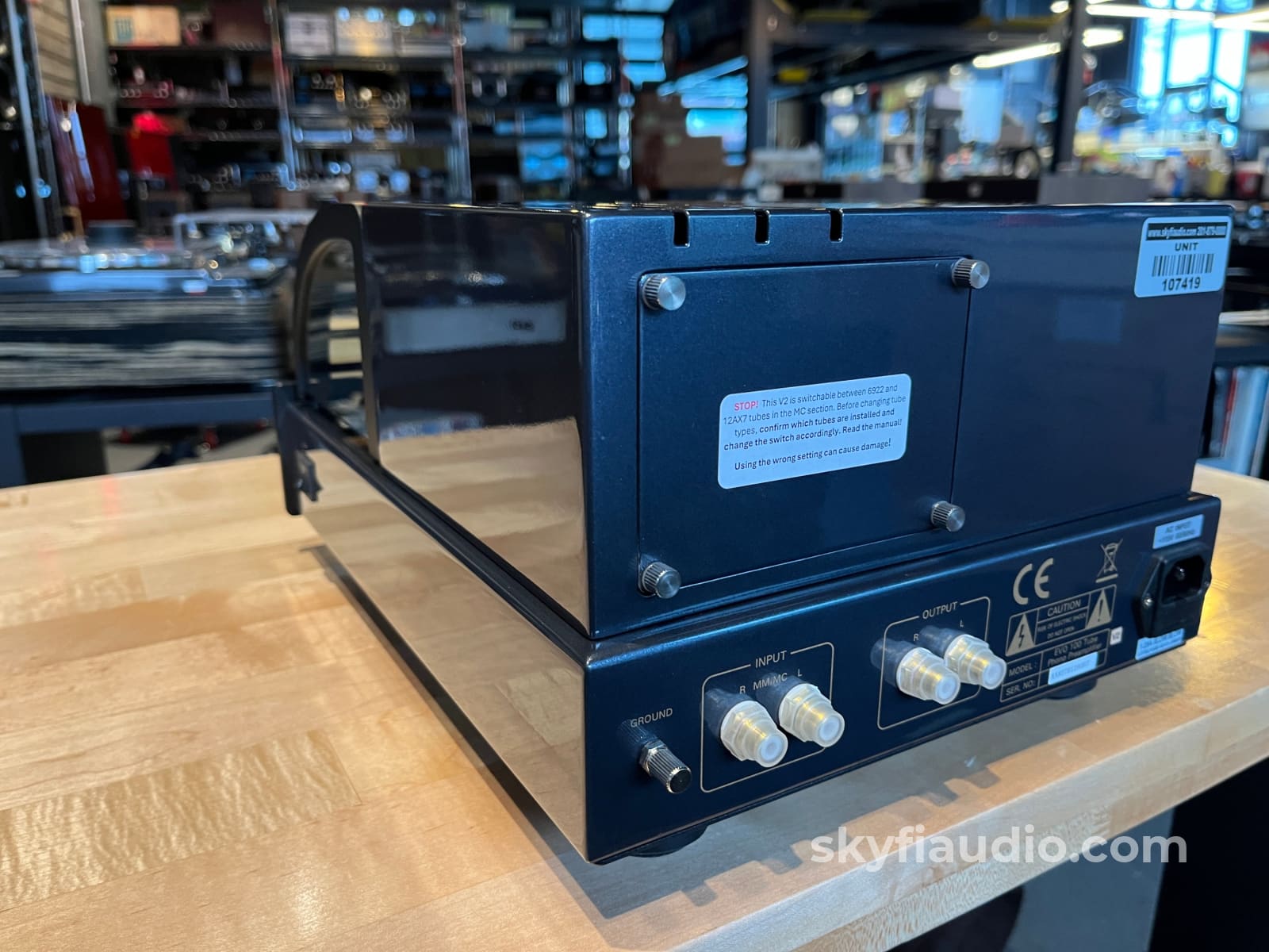 Prima Luna Evo 100 V2 Tube Phono Preamp - W/ Telefunken MC Tubes Preamplifier