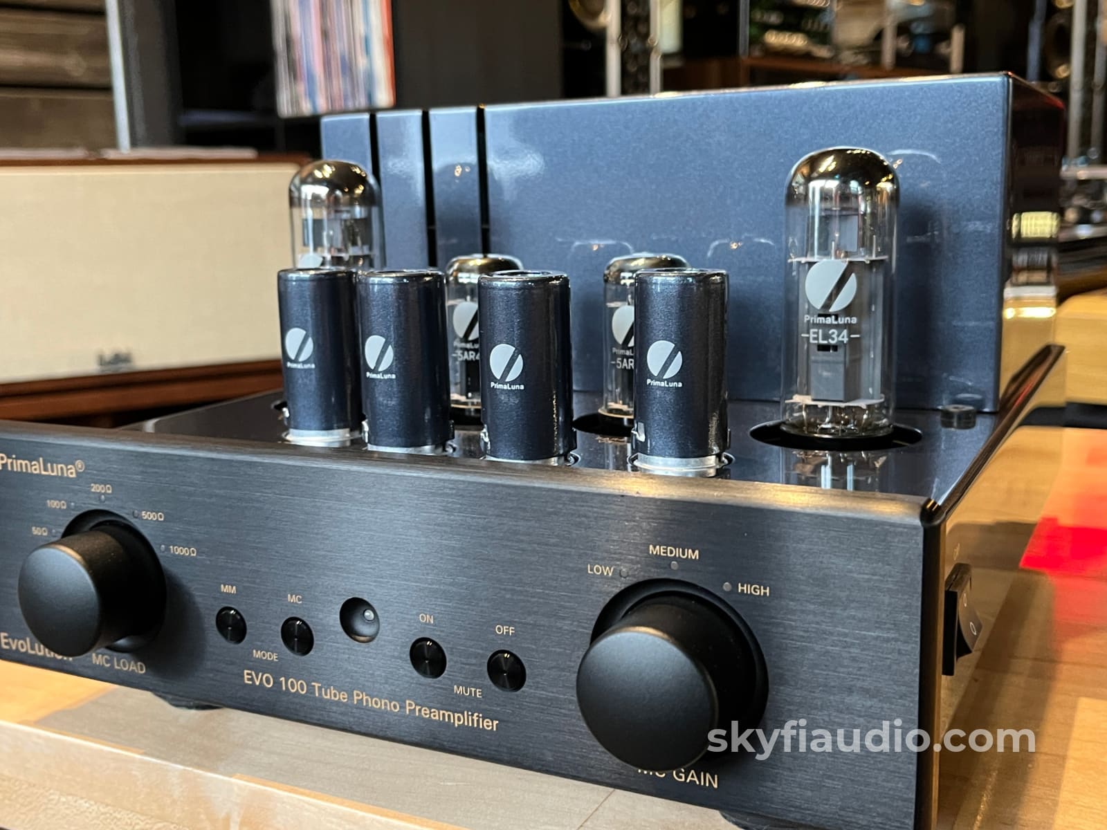 Prima Luna Evo 100 V2 Tube Phono Preamp - W/ Telefunken MC Tubes Preamplifier