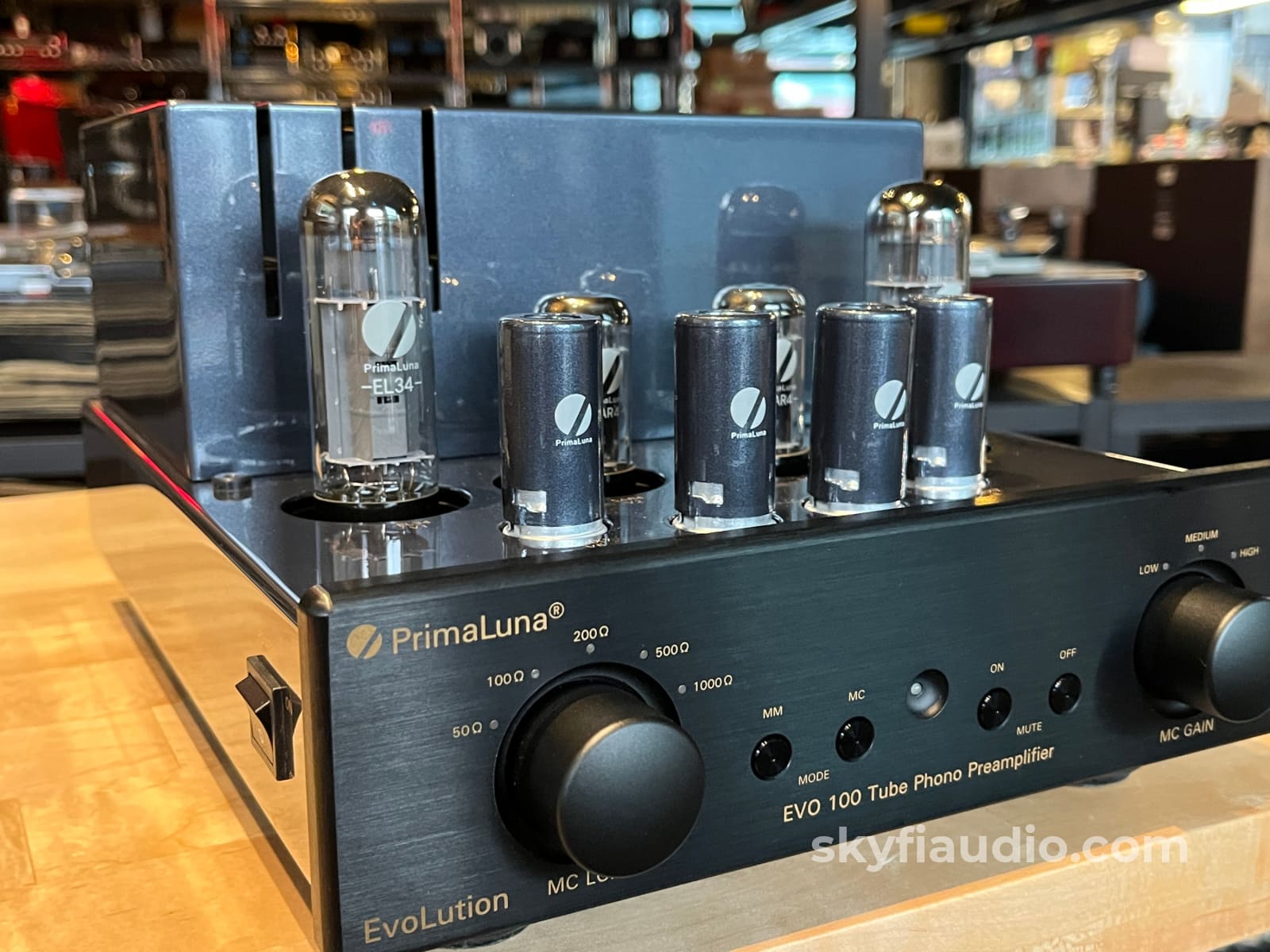 Prima Luna Evo 100 V2 Tube Phono Preamp - W/ Telefunken MC Tubes Preamplifier
