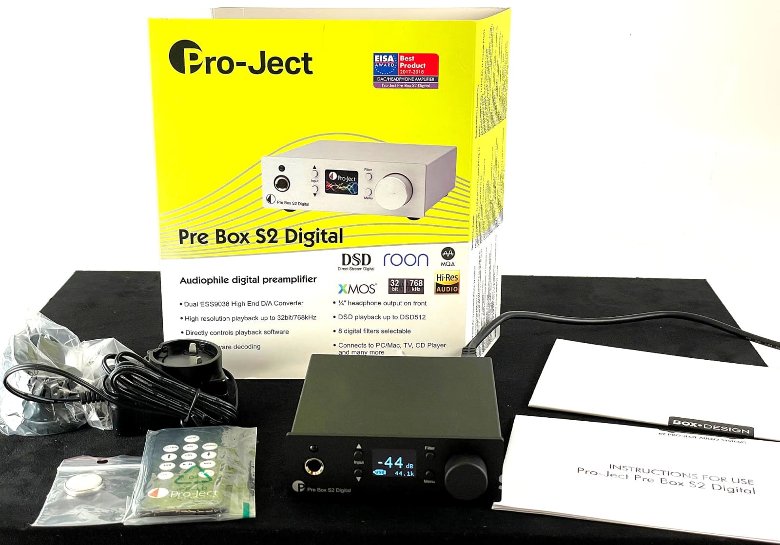 Pro-Ject DAC Box E Beyaz Dijital Ses Dönüştürücü Pro-Ject DAC Box E Beyaz Dijital Ses Dönüştürücü