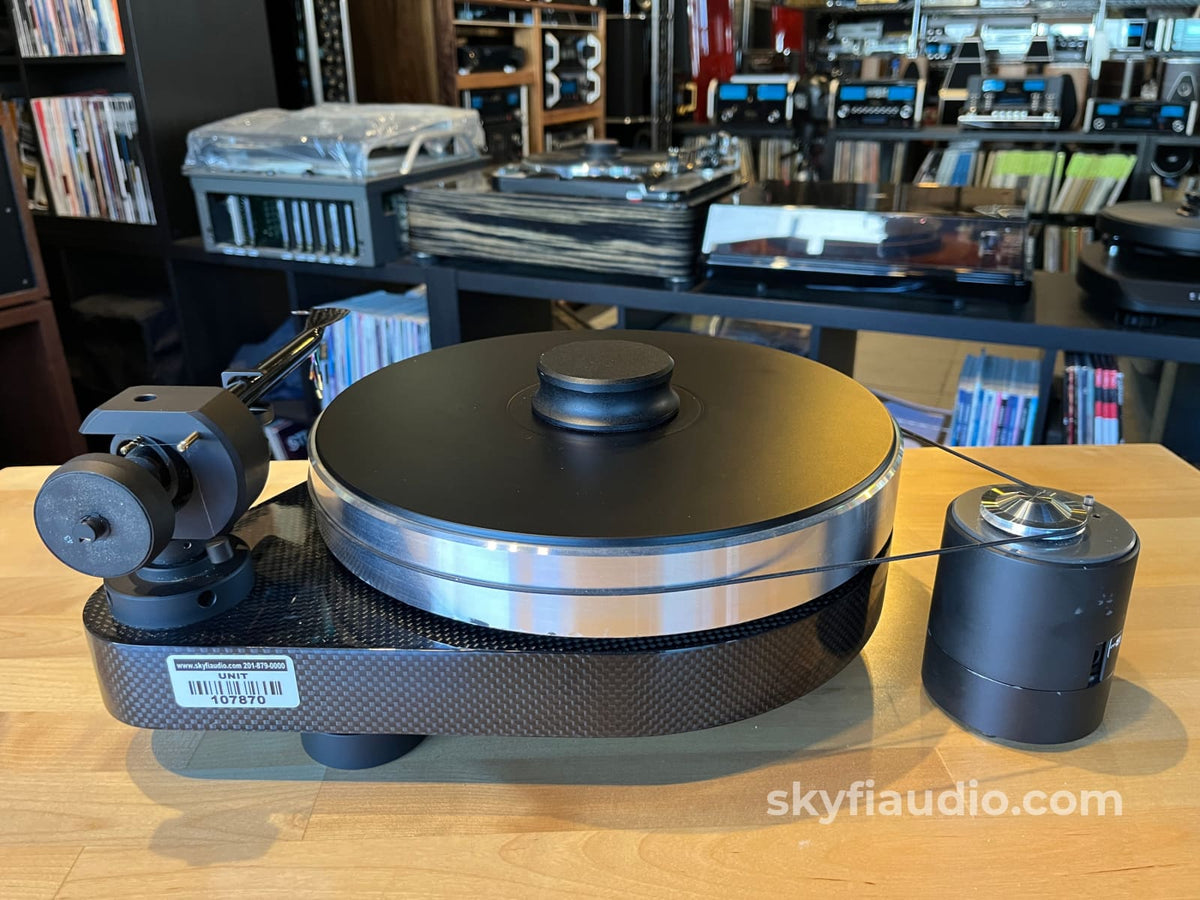 Pro-Ject RPM 9 Carbon Turntable W/ Ortofon X40 Cartridge - EVO Carbon Fiber Tonearm - Turntable