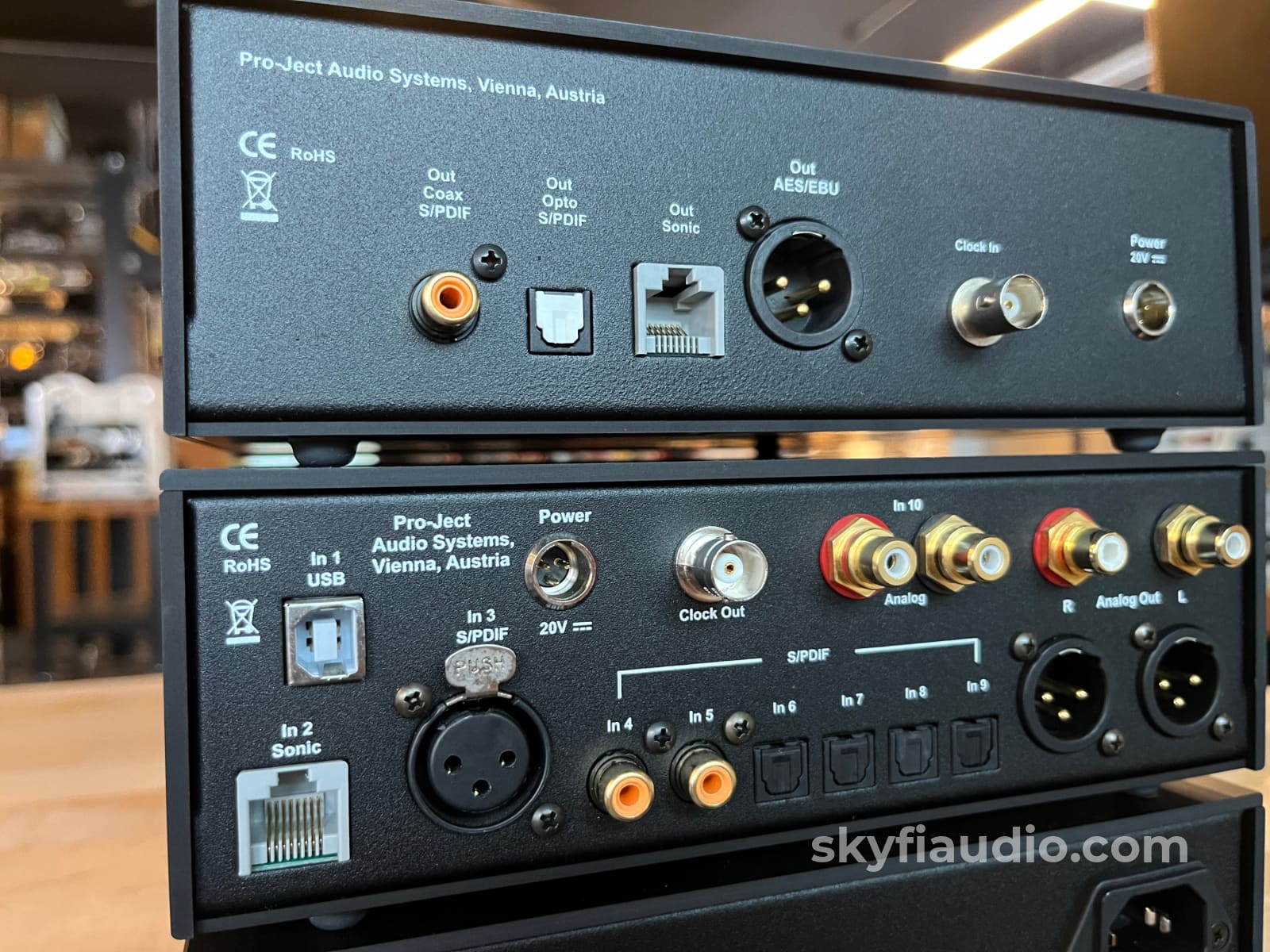 Pro-Ject RS Preamp CD Transport + Linear Power supply - 3 Piece Set