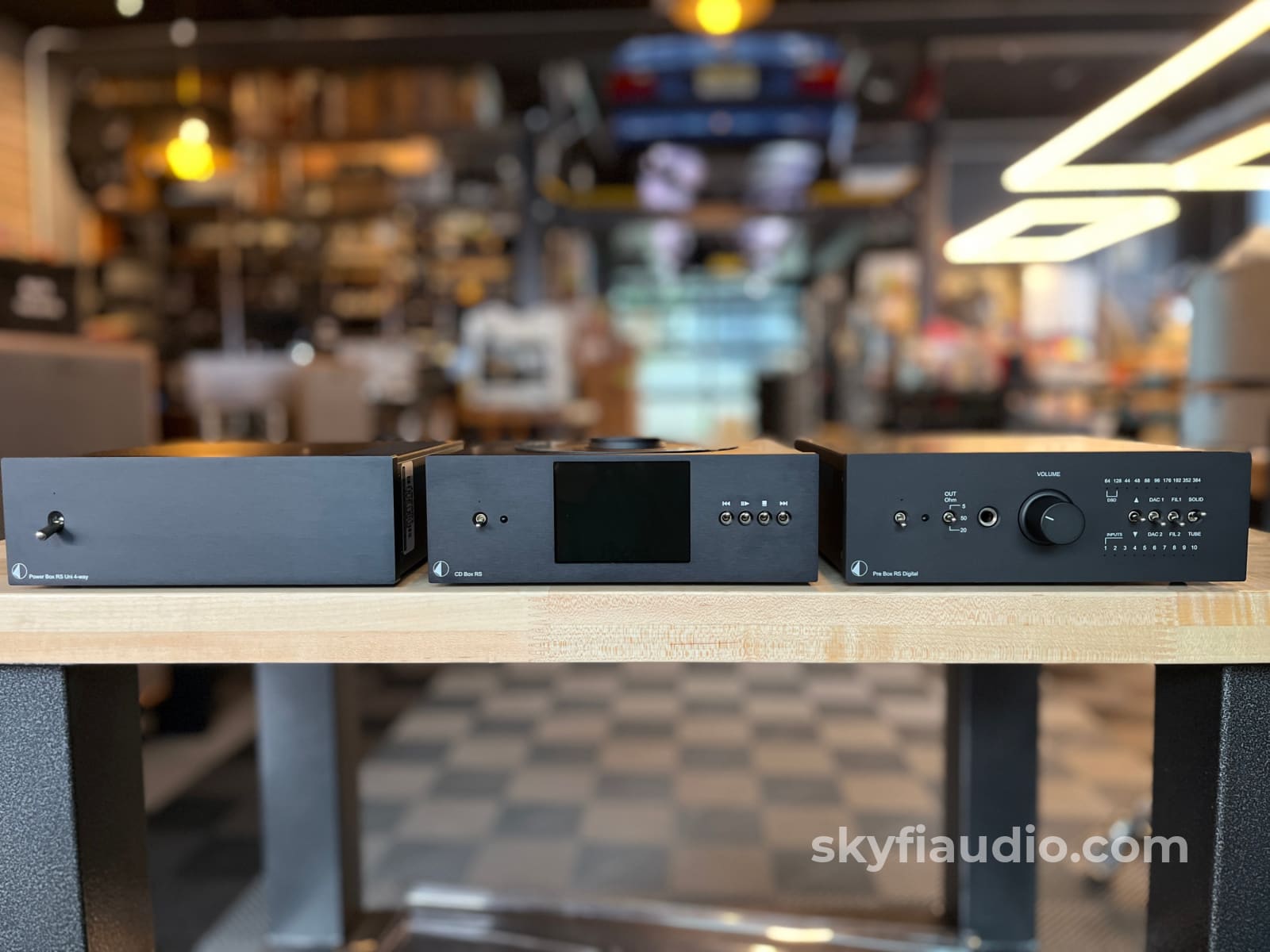 Pro-Ject RS Preamp CD Transport + Linear Power supply - 3 Piece Set