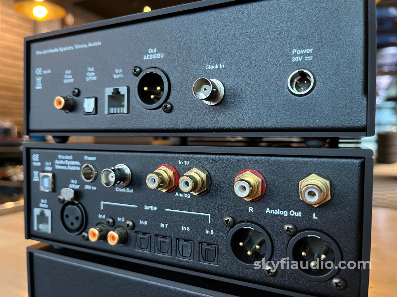 Pro-Ject RS Preamp CD Transport + Linear Power supply - 3 Piece Set