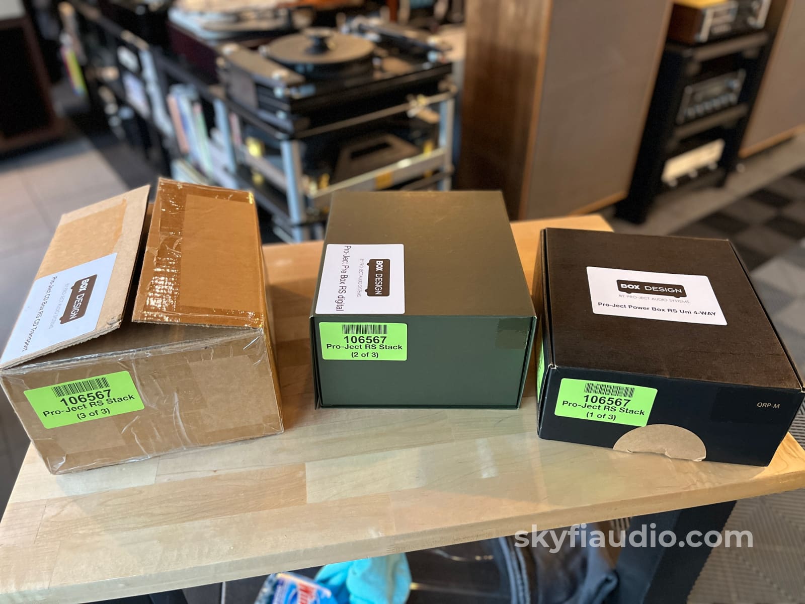 Pro-Ject RS Preamp CD Transport + Linear Power supply - 3 Piece Set